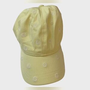 - EMBROIDERED SMILEY HAPPY FACE BASEBALL CAP by STONEY CLOVER LANE